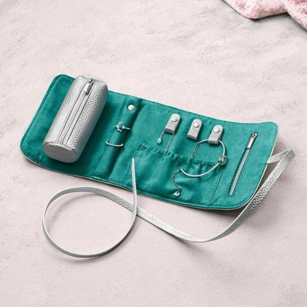 Swarovski Crystal Remix Portable Jewelry Pouch Pouch NWOT